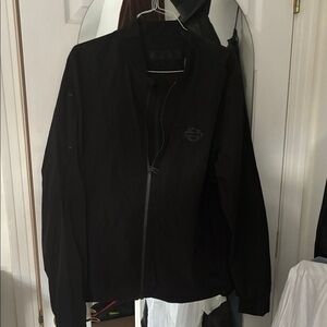 Harley-Davidson Black Knit Jacket - X-Large 100% Polyester New With Tags